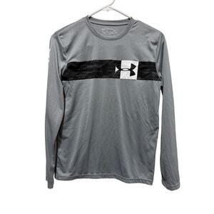 Under Armour Heat Gear Long Sleeve Athletic Top Youth Size Large